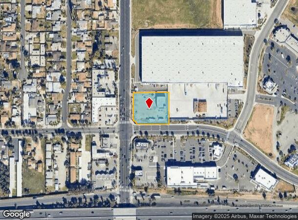  12246 Heacock St, Moreno Valley, CA Parcel Map