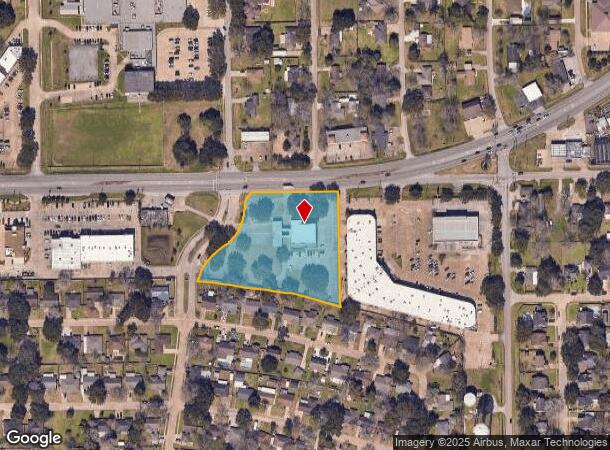 5208 Broadway St, Pearland, TX Parcel Map