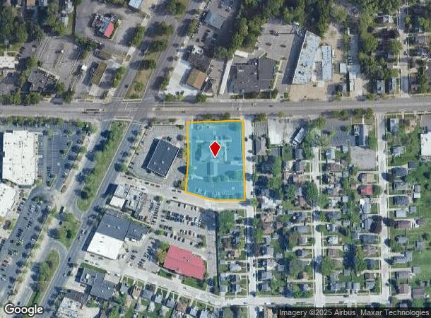 16100 E 9 Mile Rd, Eastpointe, MI Parcel Map