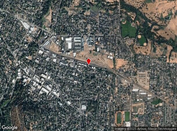 621 A St, Ashland, OR Parcel Map