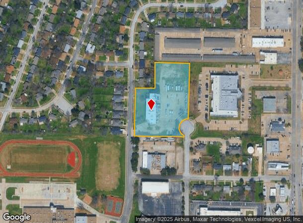 310 Himes Dr, Euless, TX Parcel Map