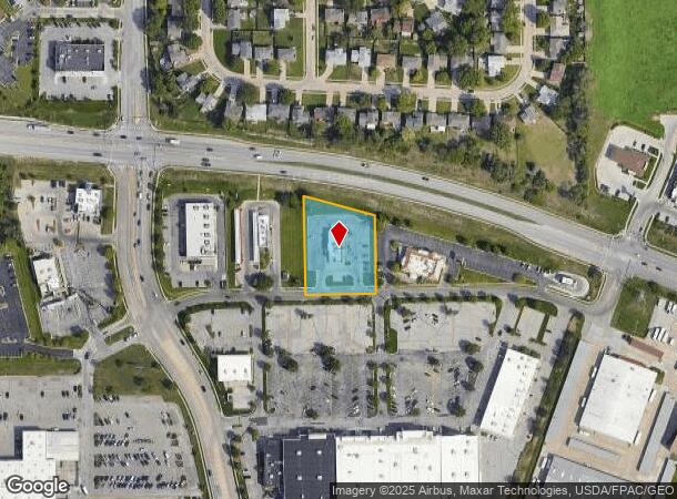 1303 W Cornhusker Rd, Bellevue, NE Parcel Map