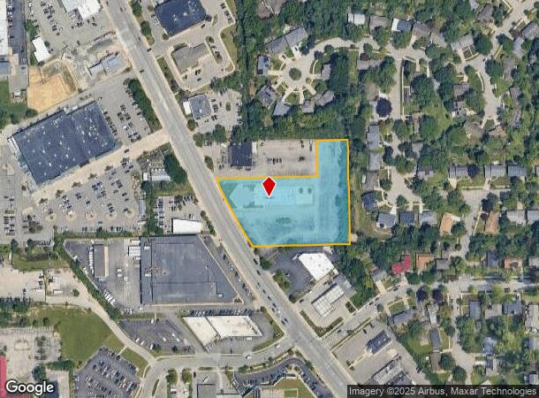  2060 W Stadium Blvd, Ann Arbor, MI Parcel Map