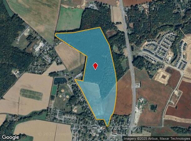  Maple Ave, Trappe, MD Parcel Map