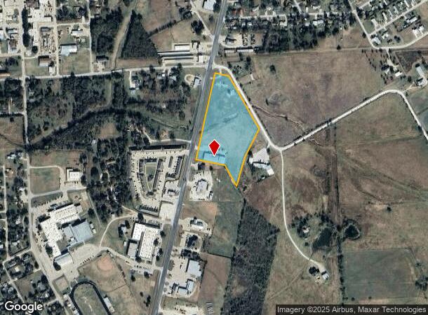 211 N Bosque St, Whitney, TX Parcel Map
