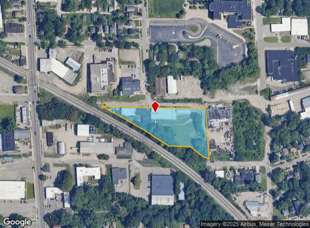 1600 Marshall Ave Se, Grand Rapids, MI Parcel Map