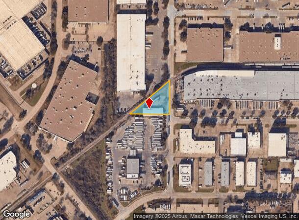 2811 Eisenhower St, Carrollton, TX Parcel Map