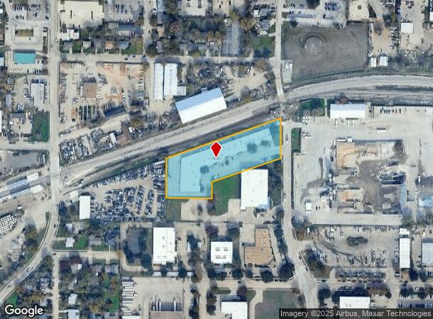  1209 N Ave, Plano, TX Parcel Map