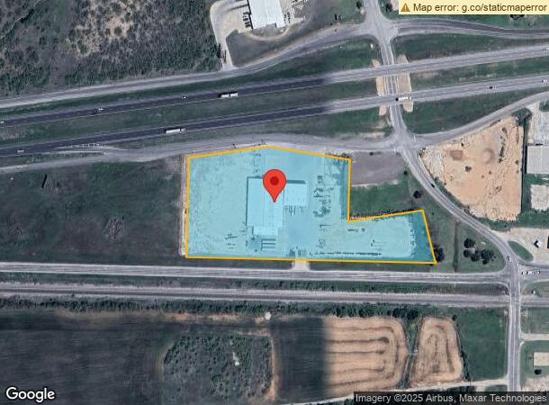  6629 Interstate 20, Tye, TX Parcel Map