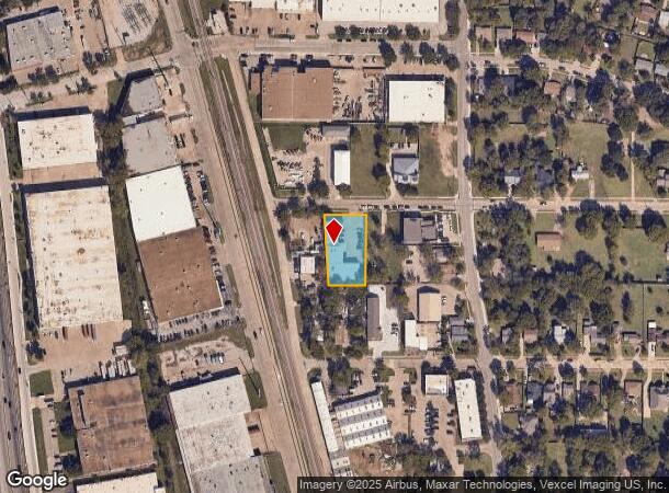  2412 Richland Ave, Dallas, TX Parcel Map