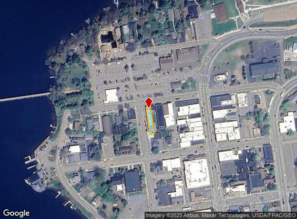 201 W Front St, Minocqua, WI Parcel Map