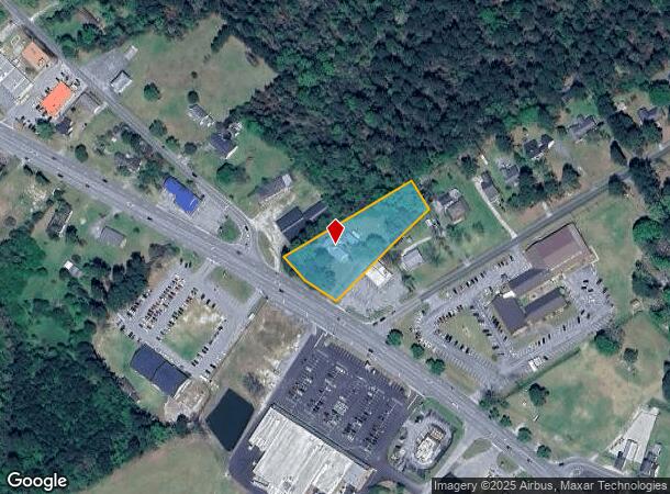  9102 Richlands Hwy, Richlands, NC Parcel Map