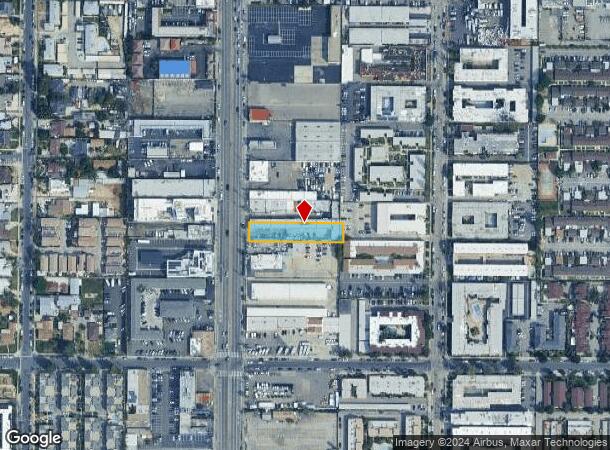  8540 Sepulveda Blvd, North Hills, CA Parcel Map