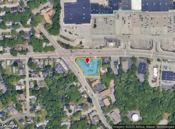 176 Mendon Rd, Woonsocket, RI Parcel Map