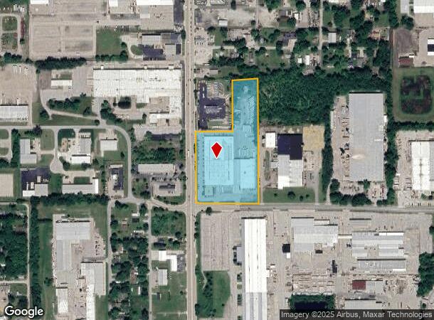 2600 S Nappanee St, Elkhart, IN Parcel Map