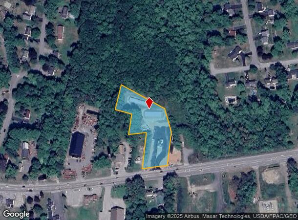 1011 Western Ave, Manchester, ME Parcel Map
