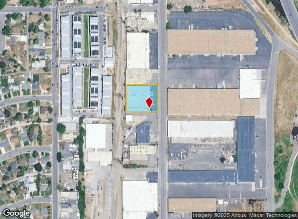 795 S Jason St, Denver, CO Parcel Map