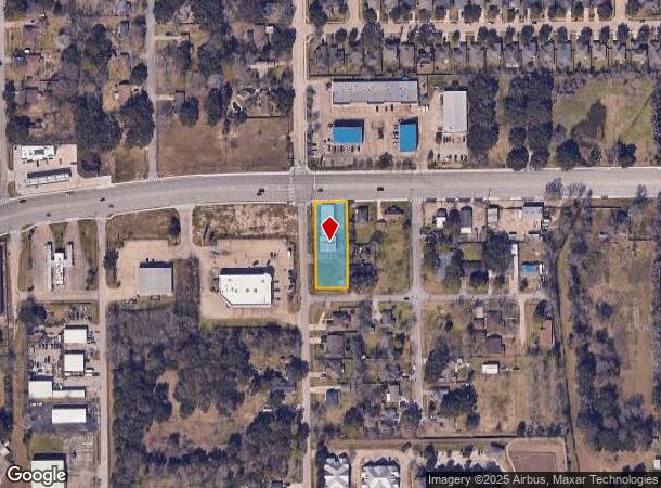  3917 Texas Ave, La Marque, TX Parcel Map
