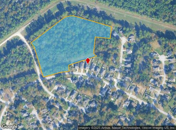 1642 Chart Dr, Crosby, TX Parcel Map