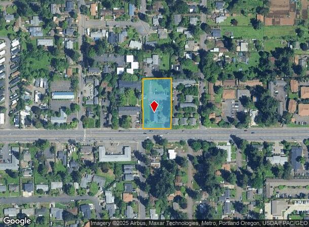  13505 Se Stark St, Portland, OR Parcel Map