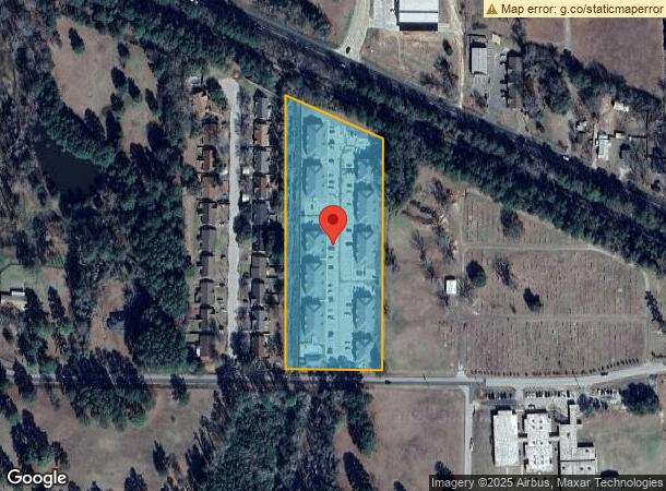  402 Willow St, Hallsville, TX Parcel Map