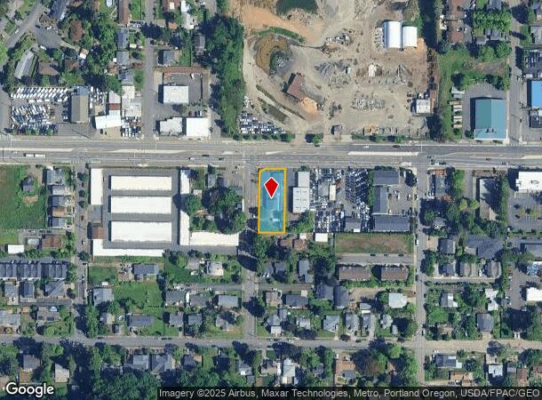  10700 Se Division St, Portland, OR Parcel Map