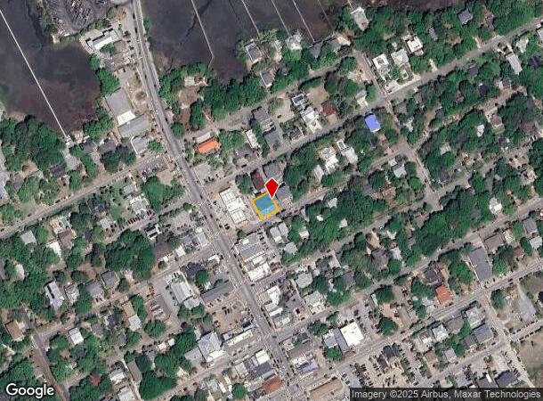 106 E Hudson Ave, Folly Beach, SC Parcel Map