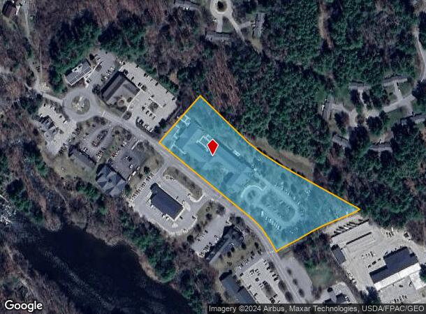  27 Forest Falls Dr, Yarmouth, ME Parcel Map