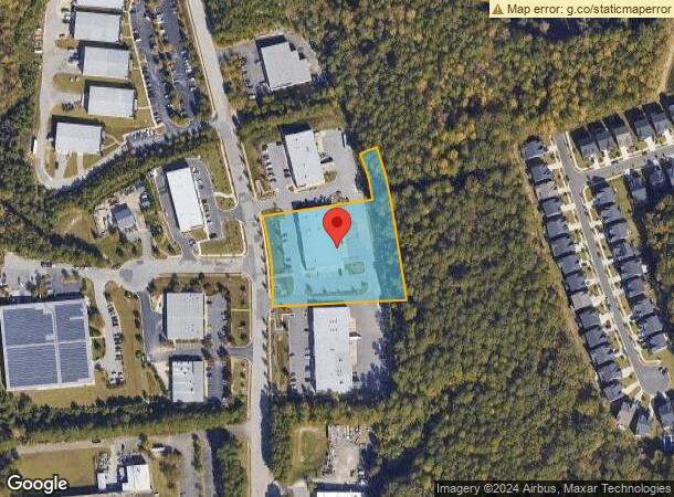  7239 Acc Blvd, Raleigh, NC Parcel Map