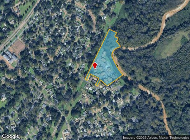  105 Creek Bend Rd, Natchez, MS Parcel Map
