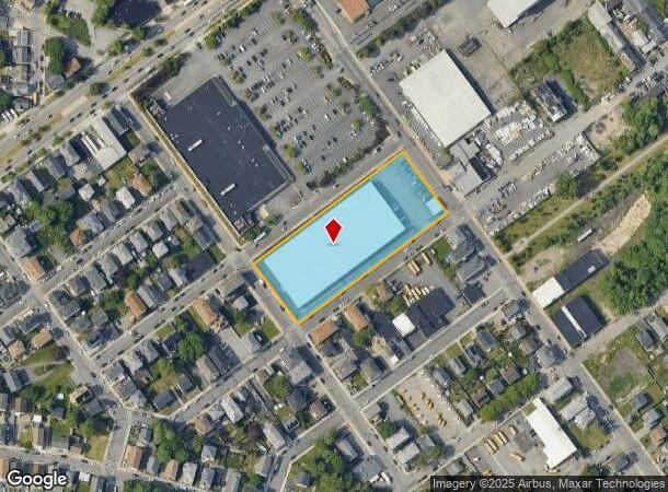 555 Rodman St, Fall River, MA Parcel Map