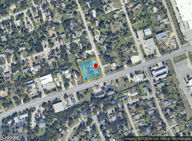 1607 High Chaparral Dr, Leander, TX Parcel Map