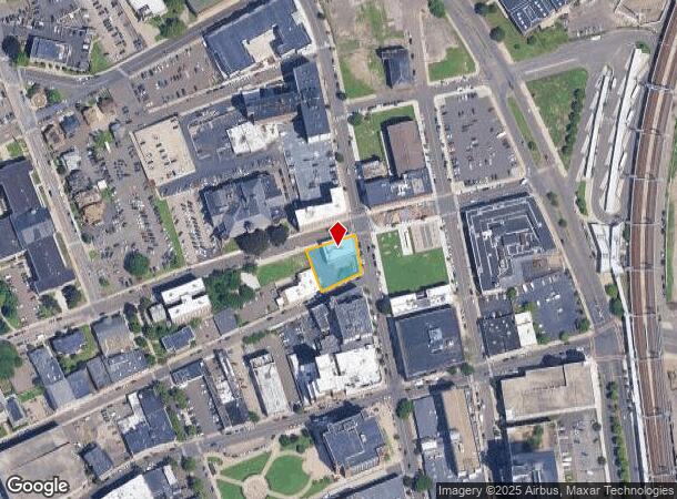 1163 Main St, Bridgeport, CT Parcel Map