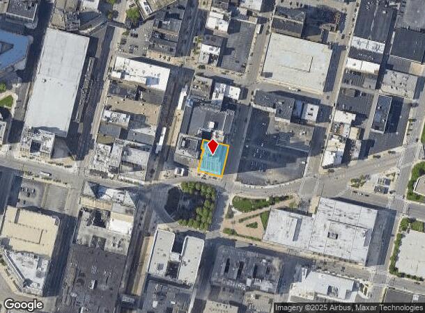  14 Lafayette Sq, Buffalo, NY Parcel Map