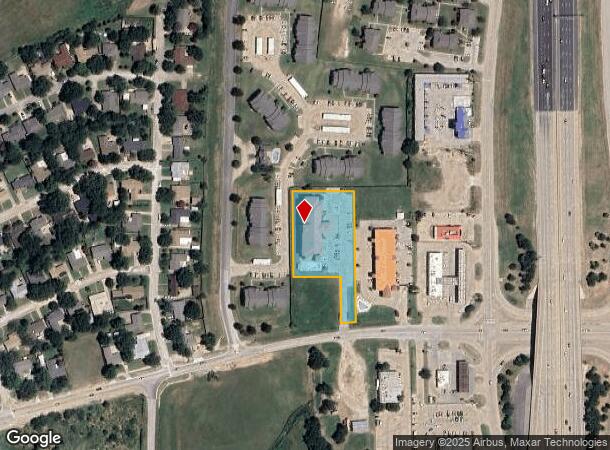 1513 Old Brandon Rd, Hillsboro, TX Parcel Map