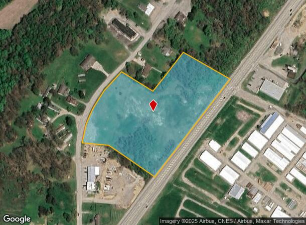  1763 Old Us119-Nr Airport Dr, Dunbar, PA Parcel Map