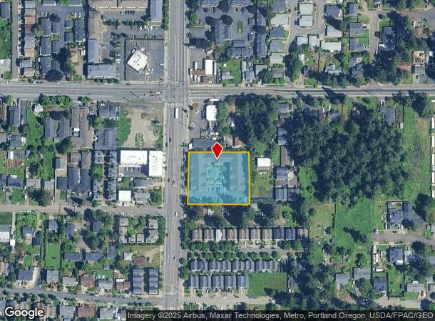  4620 Se 122Nd Ave, Portland, OR Parcel Map
