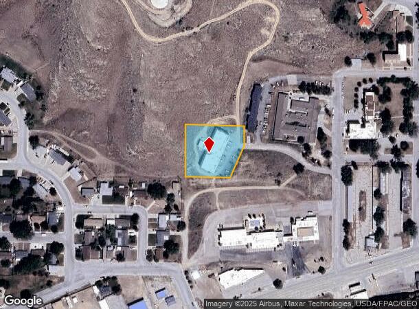  1719 Pine Cliff Dr, Rawlins, WY Parcel Map