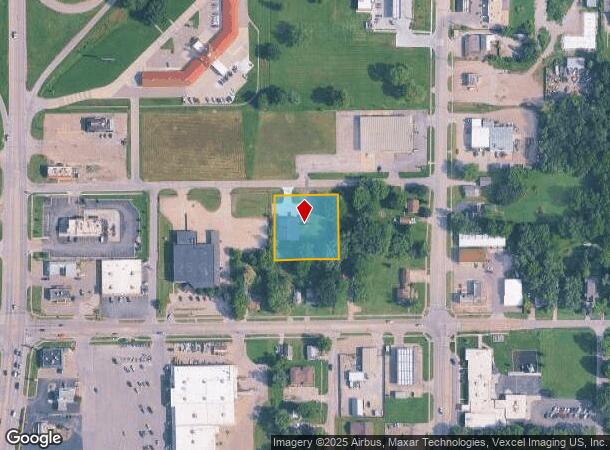  105 Nw Elm Row Ave, Topeka, KS Parcel Map