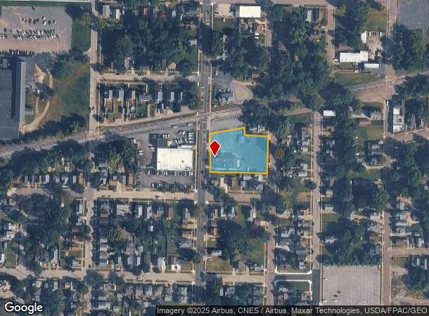 343 4Th St Nw, Barberton, OH Parcel Map