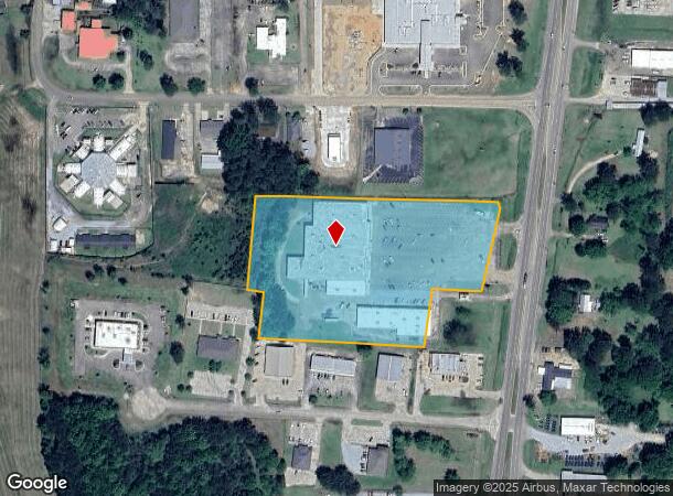 921 Highway 35 S, Forest, MS Parcel Map