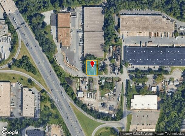  828 Oregon Ave, Linthicum Heights, MD Parcel Map