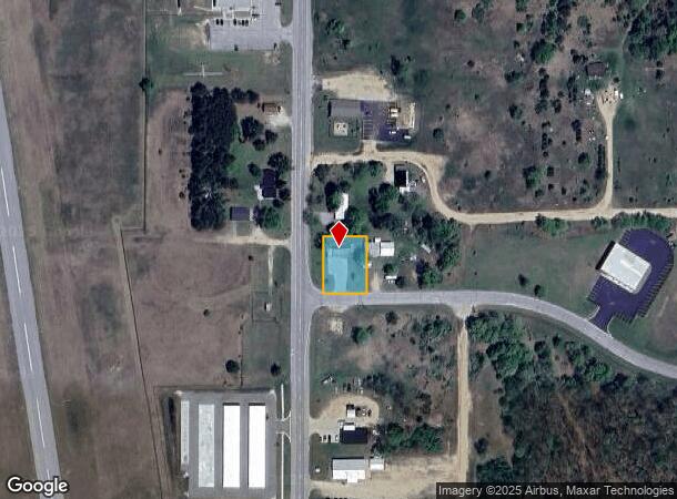 1211 E Washington St, White Cloud, MI Parcel Map