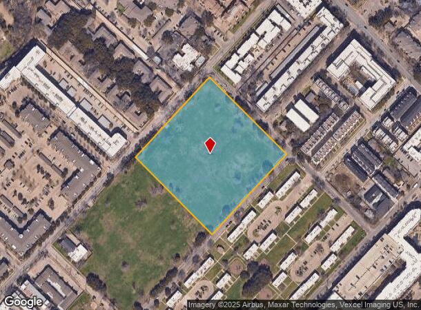  2820 Kings Rd, Dallas, TX Parcel Map