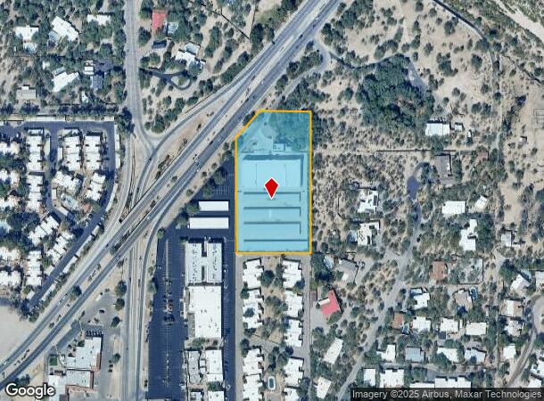  7990 E Tanque Verde Rd, Tucson, AZ Parcel Map