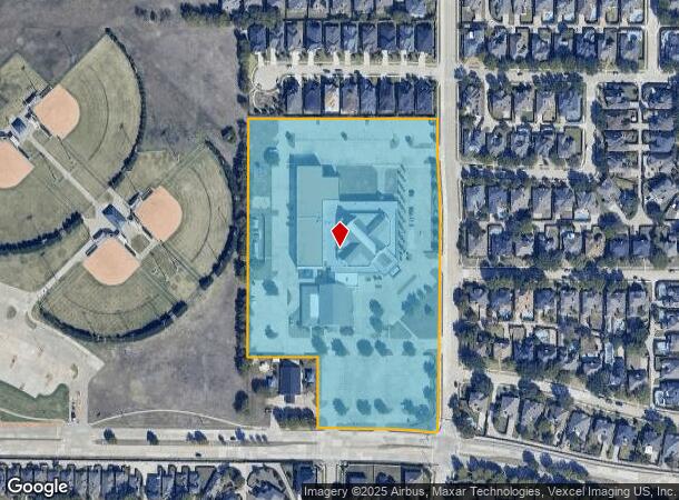  4501 Hedgcoxe Rd, Plano, TX Parcel Map