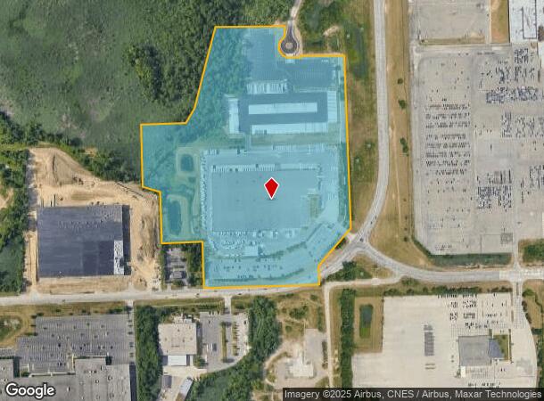  1601 Brown Rd, Lake Orion, MI Parcel Map