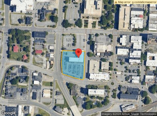  100 E Police Plz, Greensboro, NC Parcel Map