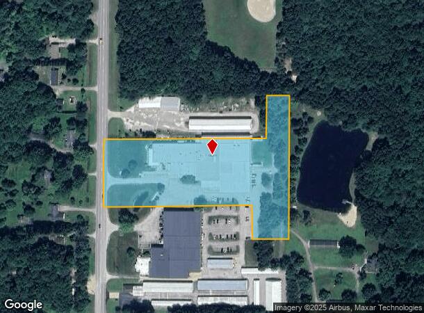 5301 S Graham Rd, Saint Charles, MI Parcel Map