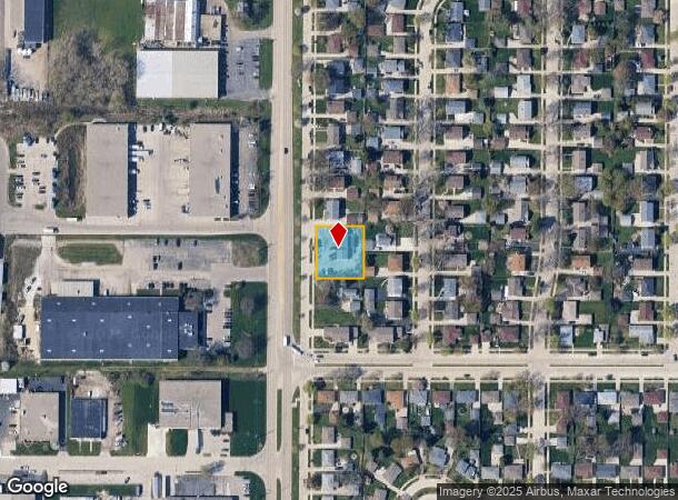  5848 S Pennsylvania Ave, Cudahy, WI Parcel Map